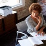 Imprimante multifonction Xerox® B230 bureau femme Imprimante multifonction Xerox® B230 bureau femme